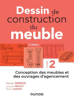 cover image of Dessin de construction du meuble--Tome 2